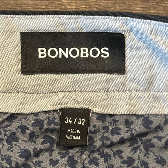 Bonobos Men's Slim Stretch Washed Chino Pants Black Size 34x32 - Picture 7 of 8